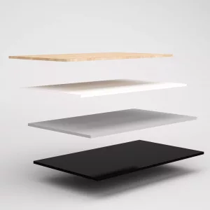 ✅Encimeras para Mesa 104x60x75cm SQ hierro