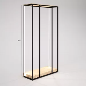 Iluminación Led DELANTERA Estantería Alta SQ hierro