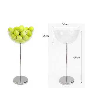 Cesta oferta redonda 50cm diámetro alto 25cm