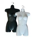 Silueta medio busto plástico señora