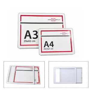 Portacartel ABS+PVC