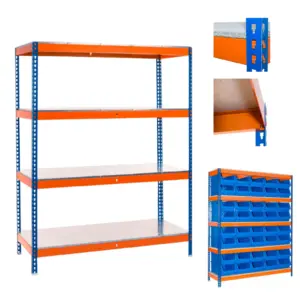 Estanterias-metalicas-con-sistema-de-encastre-Capacidad-para-soportar-hasta-600-kg-por-nivel.