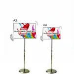 170130-Portacartel led modelo sobre con base -PRO