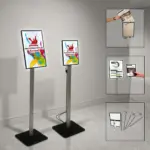Portacartel-led-sobre-con-mando-sensor-de-movimiento-y-bateria-