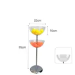 Expositor-ofertas-2-cestas-oferta-redonda-transparente-32cm-diametro-16cm-alto