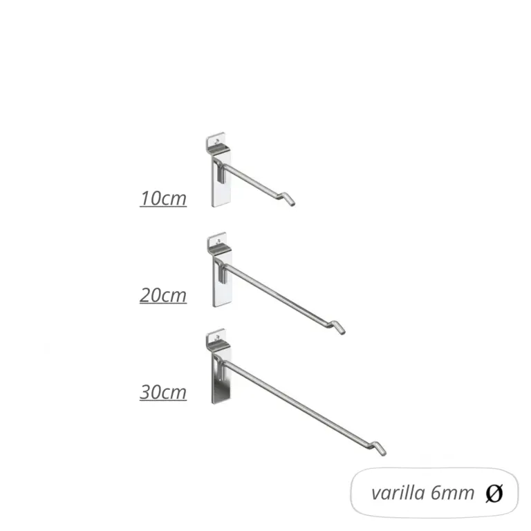 Gancho para lama varilla 6mm