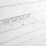 Gancho plástico sistema lama TRANSPARENTE