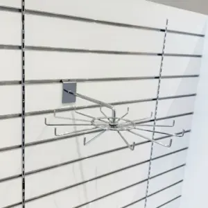 OFERTA Expositor cinturones, corbatas 12 ganchos lama