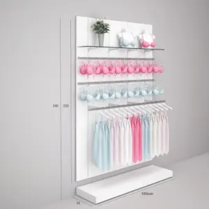 Módulo estantería panelado cremallera (Ropa interior)