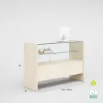 14052-Mostrador-Vitrina-Alta-140cm-alto-95cm