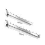 Soporte rectangular inclinado 8/10 bolas sistema malla