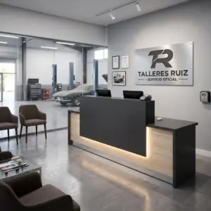 Mostrador Recepción Taller