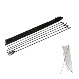 Estructura banner con bolsa de transporte